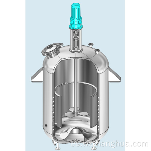 Reactor de chaqueta química de cristalización farmacéutica